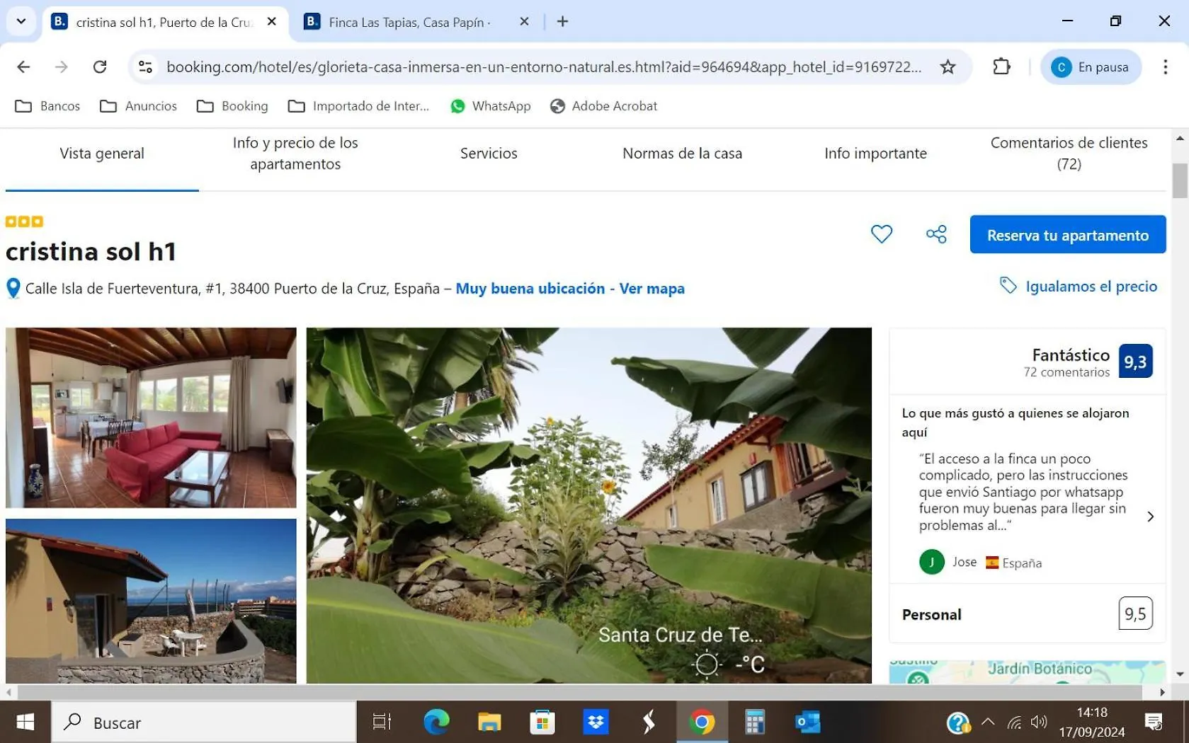 Finca Las Tapias, Casa Mane Puerto de la Cruz  Tatil Evi